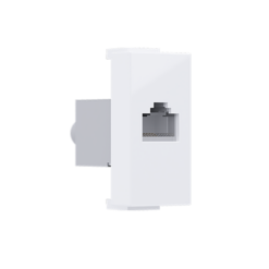 ^ MODYS ΠΡΙΖΑ ΔΙΚΤΥΟΥ ΛΕΥΚΗ 1 ΣΤ. RJ45 CAT.6A ΜΕ ΘΩΡΑΚΙΣΗ IP20 ACA – 10101312543