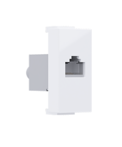 ^ MODYS ΠΡΙΖΑ ΔΙΚΤΥΟΥ ΛΕΥΚΗ 1 ΣΤ. RJ45 CAT.6A ΜΕ ΘΩΡΑΚΙΣΗ IP20 ACA – 10101312543