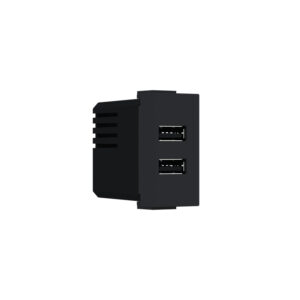 ^ MODYS ΠΡΙΖΑ ΤΡΟΦΟΔΟΣΙΑΣ USB 1 ΣΤ. 2XUSB A+C ΜΑΥΡΟ ΜΑΤ 5VDC 3A IP20 ACA – 10101412364