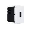 ^ MODYS ΠΡΙΖΑ ΤΡΟΦΟΔΟΣΙΑΣ USB 1 ΣΤ. 1xUSB ΛΕΥΚΗ 5VDC 1.2A IP20 ACA – 10101412820