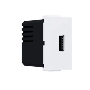^ MODYS ΠΡΙΖΑ ΤΡΟΦΟΔΟΣΙΑΣ USB 1 ΣΤ. 1xUSB ΛΕΥΚΗ 5VDC 1.2A IP20 ACA – 10101412820