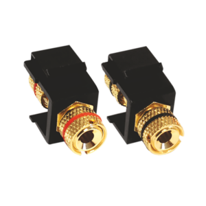 MODYS ΑΝΤΑΠΤΟΡΑΣ 2xΗΧΕΙΩΝ LS 4MM ΜΑΥΡΟΣ ACA – 10101416791