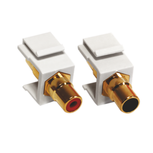 MODYS ΑΝΤΑΠΤΟΡΑΣ 2xΗΧΕΙΩΝ RCA KS 1 ΣΤ. ΛΕΥΚΟΣ ACA – 10101416792