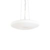 IDEAL LUX Κρεμαστό Φωτιστικό Οροφής GLORY 3xE27 Λευκού Χρώματος – 101125