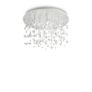 IDEAL LUX Φωτιστικό Οροφής NEVE 12xG9 Λευκού Χρώματος – 101187