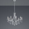Πολυέλαιος Trio Lighting   E14 Χρώμιο Μεταλλικό    101600806