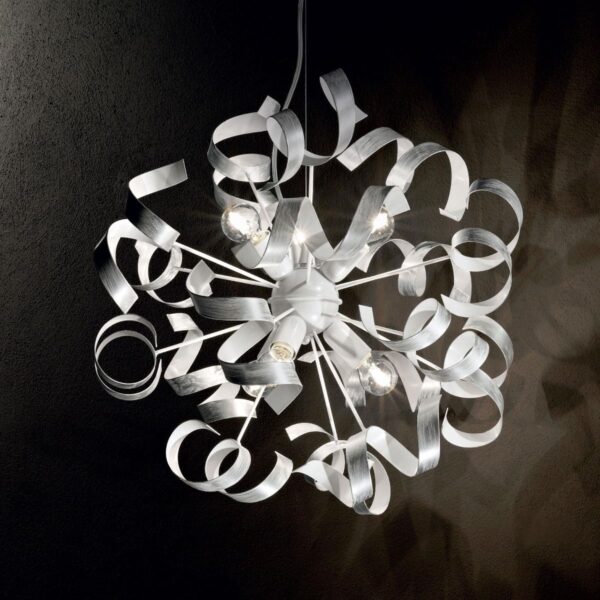IDEAL LUX VORTEX SP6 ARGENTO – 101613