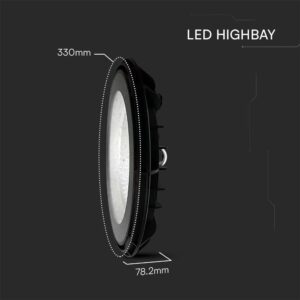 Φωτιστικό Καμπάνα LED 200W 4000K IP65 Μαύρου Χρώματος V-TAC – 10204VT