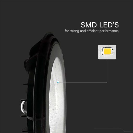 Φωτιστικό Καμπάνα LED 200W 4000K IP65 Μαύρου Χρώματος V-TAC – 10204VT
