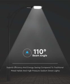 LED φωτιστικό δρόμου SMD 50W 4000Κ Μαύρου Χρώματος IP65 V-TAC – 10208