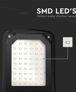 LED φωτιστικό δρόμου SMD 50W 4000Κ Μαύρου Χρώματος IP65 V-TAC – 10208