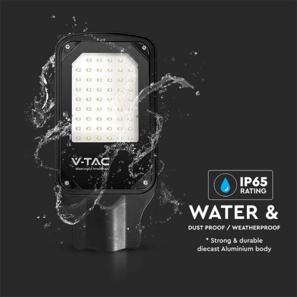 LED φωτιστικό δρόμου SMD 50W 4000Κ Μαύρου Χρώματος IP65 V-TAC – 10208