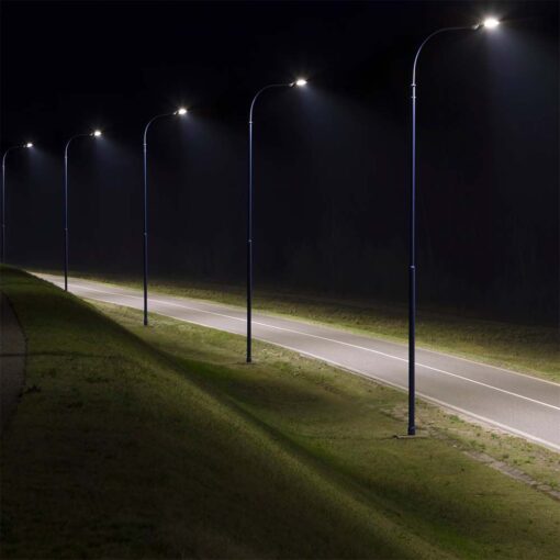 Φωτιστικό Δρόμου LED 100W 4000K IP65 Μαύρου Χρώματος V-TAC – 10210