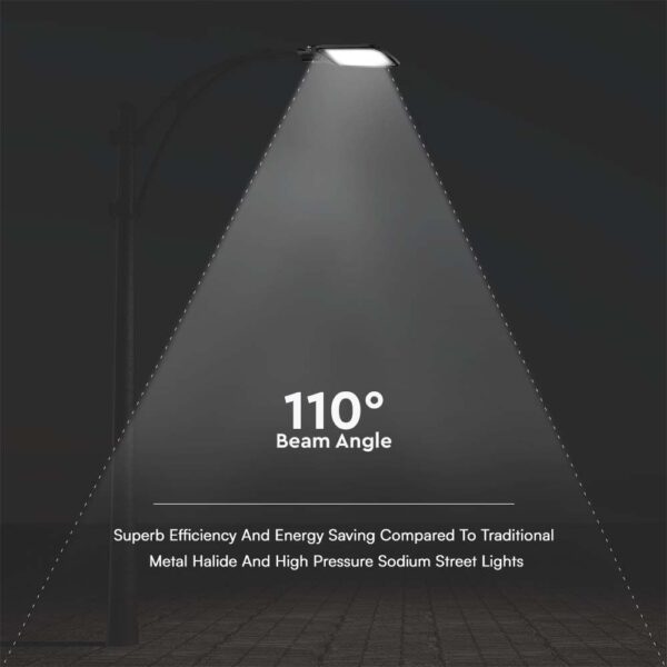 Φωτιστικό Δρόμου LED 100W 4000K IP65 Μαύρου Χρώματος V-TAC – 10210