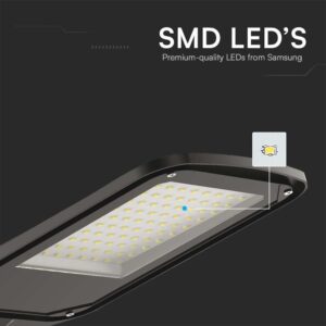 Φωτιστικό Δρόμου LED 100W 4000K IP65 Μαύρου Χρώματος V-TAC – 10210