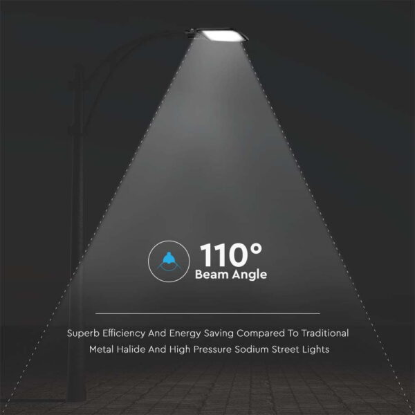 LED φωτιστικό δρόμου SMD 100W 6500Κ Μαύρου Χρώματος IP65 V-TAC – 10211