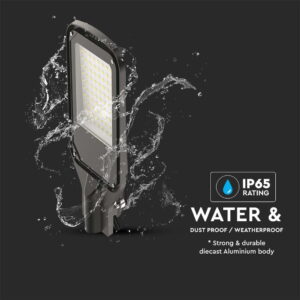 LED φωτιστικό δρόμου SMD 100W 6500Κ Μαύρου Χρώματος IP65 V-TAC – 10211