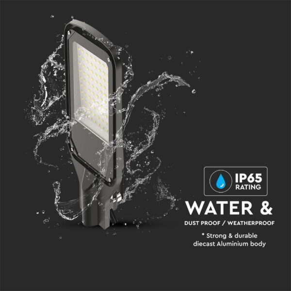LED φωτιστικό δρόμου SMD 100W 6500Κ Μαύρου Χρώματος IP65 V-TAC – 10211