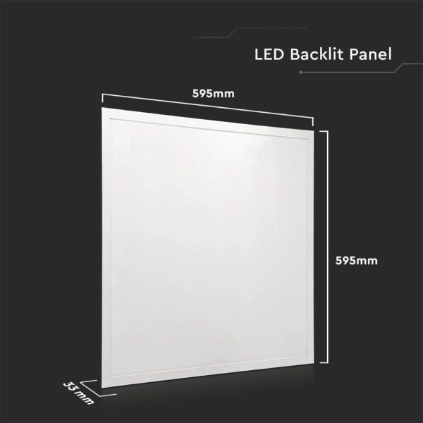 Φωτιστικό Πάνελ 60×60 LED 36W 4000K Λευκού Χρώματος V-TAC – 10217