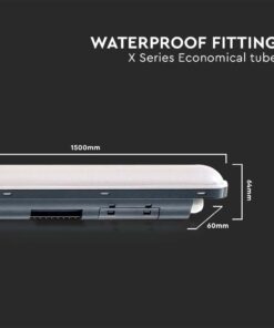 Φωτιστικό Οροφής LED 36W 4000K 1.2m IP65 Μαύρου Χρώματος V-TAC – 10213