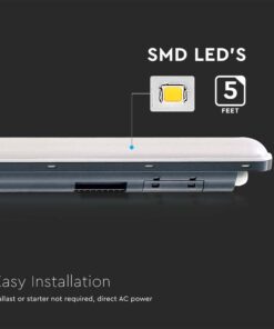 Φωτιστικό Οροφής LED 36W 4000K 1.2m IP65 Μαύρου Χρώματος V-TAC – 10213