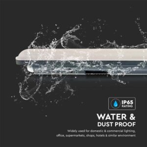 Φωτιστικό Οροφής LED 36W 4000K 1.2m IP65 Μαύρου Χρώματος V-TAC – 10213