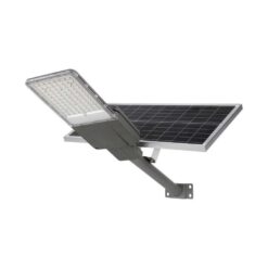 LED ηλιακό φωτιστικό δρόμου 60W φυσικό λευκό 4000K με γκρι σώμα για ιστό & τοίχο με τηλεχειριστήριο V-TAC – 10226