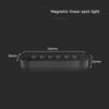 Μαγνητικό φωτιστικό ράγας ultra thin LED 48V 5W SMD 4000K Μαύρου Χρώματος V-TAC – 10233