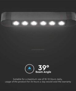 Μαγνητικό φωτιστικό ράγας ultra thin LED 48V 5W SMD 4000K Μαύρου Χρώματος V-TAC – 10233