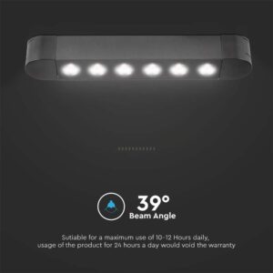 Μαγνητικό φωτιστικό ράγας ultra thin LED 48V 5W SMD 4000K Μαύρου Χρώματος V-TAC – 10233