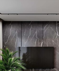 Μαγνητικό φωτιστικό ράγας ultra thin LED 48V 12W SMD 4000K Μαύρου Χρώματος V-TAC – 10236