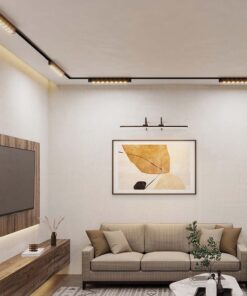 Μαγνητικό φωτιστικό ράγας ultra thin LED 48V 12W SMD 4000K Μαύρου Χρώματος V-TAC – 10236