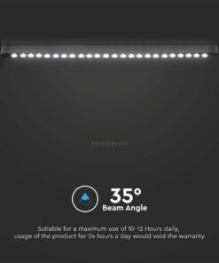 Μαγνητικό φωτιστικό ράγας ultra thin LED 48V 22W SMD 4000K Μαύρου Χρώματος V-TAC – 10239