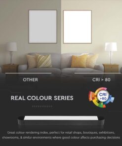 Μαγνητικό φωτιστικό ράγας ultra thin LED 48V 14W SMD 4000K Μαύρου Χρώματος V-TAC – 10242