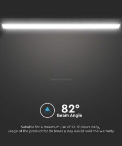 Μαγνητικό φωτιστικό ράγας ultra thin LED 48V 14W SMD 6400K Μαύρου Χρώματος V-TAC – 10244