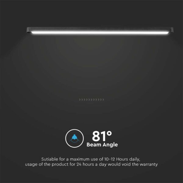 Μαγνητικό φωτιστικό ράγας ultra thin LED 48V 22W SMD 4000K Μαύρου Χρώματος V-TAC – 10248