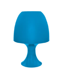 Επιτραπέζιο Φωτιστικό 1ΧΕ14 Πλαστικό Μπλέ ACA DECOR – 1024SBE