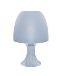 Επιτραπέζιο Φωτιστικό 1ΧΕ14 Πλαστικό Παλ Γκρι ACA DECOR – 1024SLGY