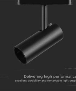Μαγνητικό spot φωτιστικό ράγας ultra thin LED 48V 11W SMD 4000K Μαύρου Χρώματος V-TAC – 10251