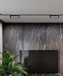 Mαγνητικό φωτιστικό ράγας LED 48V 5W SMD 4000K Μαύρου Χρώματος Ρυθμιζόμενο V-TAC – 10257