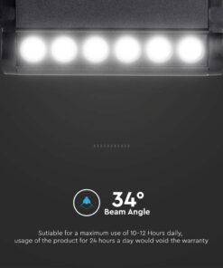 Mαγνητικό φωτιστικό ράγας LED 48V 5W SMD 4000K Μαύρου Χρώματος Ρυθμιζόμενο V-TAC – 10257