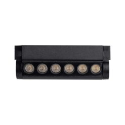 Mαγνητικό φωτιστικό ράγας LED 48V 5W SMD 4000K Μαύρου Χρώματος Ρυθμιζόμενο V-TAC – 10257
