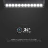 Μαγνητικό φωτιστικό ράγας LED 48V 12W SMD 6400K Μαύρου Χρώματος V-TAC – 10262