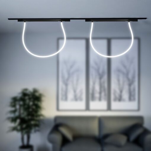 Smart Μαγνητικό Φωτιστικό με Εύκαμπτο Σωλήνα LED 24W CCT Μαύρου Χρώματος Dimmable V-TAC – 10276VT