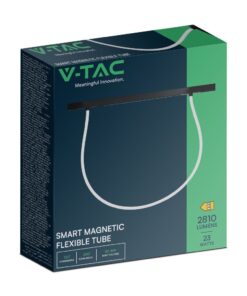 Smart Μαγνητικό Φωτιστικό με Εύκαμπτο Σωλήνα LED 24W CCT Μαύρου Χρώματος Dimmable V-TAC – 10276VT