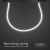 Smart Μαγνητικό Φωτιστικό με Εύκαμπτο Σωλήνα LED 24W CCT Μαύρου Χρώματος Dimmable V-TAC – 10276VT