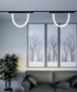 Smart Μαγνητικό Φωτιστικό με Εύκαμπτο Σωλήνα LED 12W CCT Μαύρου Χρώματος Dimmable V-TAC – 10275VT