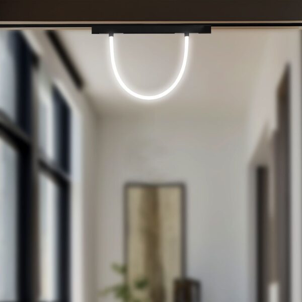 Smart Μαγνητικό Φωτιστικό με Εύκαμπτο Σωλήνα LED 12W CCT Μαύρου Χρώματος Dimmable V-TAC – 10275VT