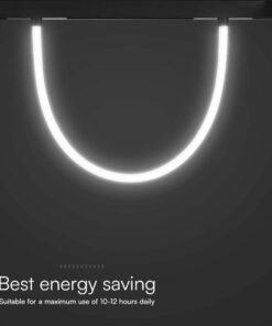 Smart Μαγνητικό Φωτιστικό με Εύκαμπτο Σωλήνα LED 12W CCT Μαύρου Χρώματος Dimmable V-TAC – 10275VT