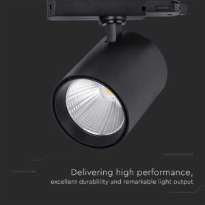 Φωτιστικό ράγας τριφασικό COB LED 35W 4000K Mαύρου Χρώματος V-TAC – 10281